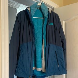 The North Face 2 in 1 jacket ❄️